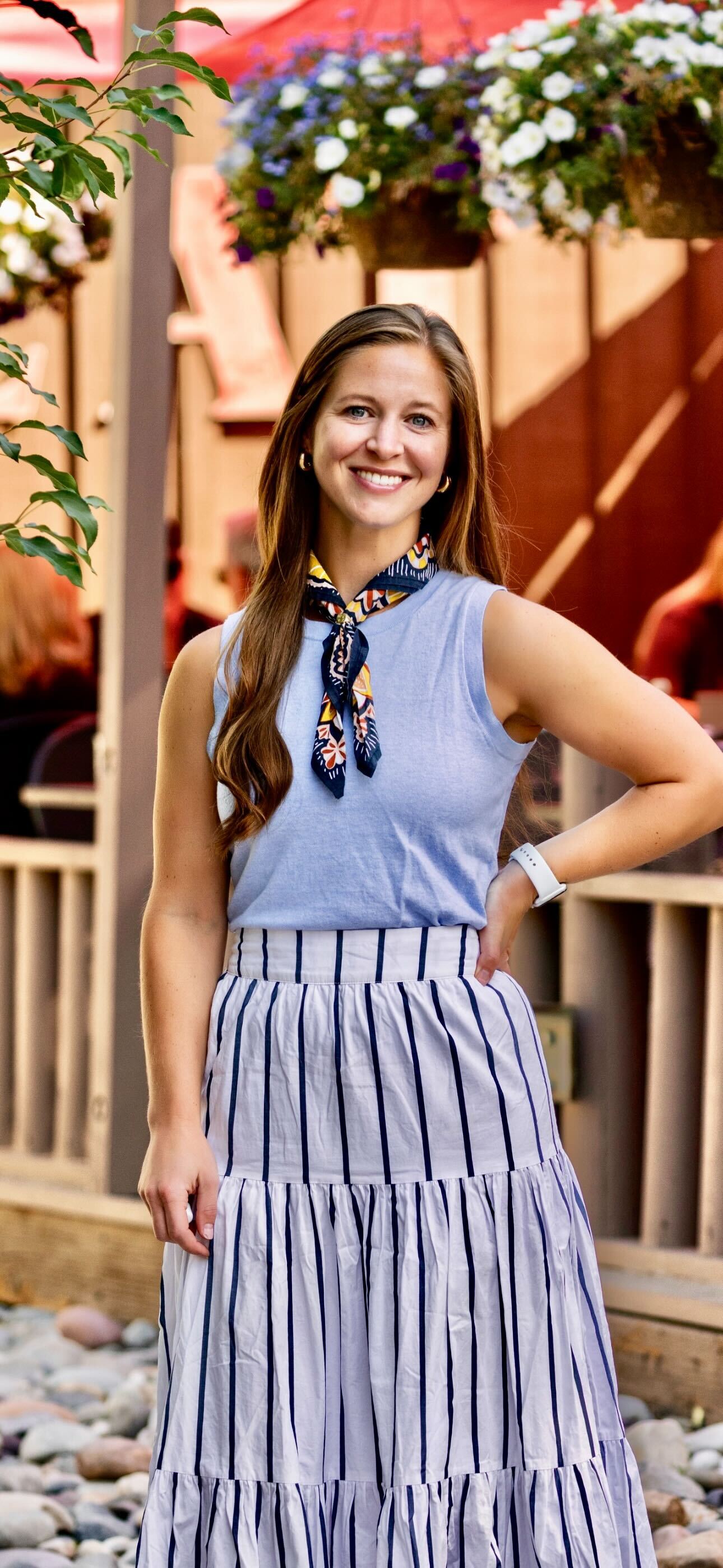 Staff member Grace Delurey