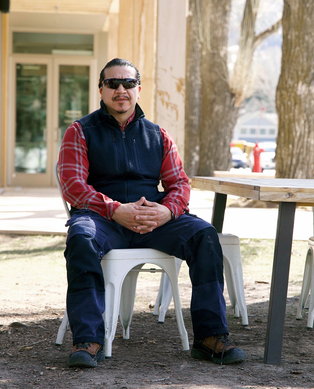 Staff member Ventura Garcia